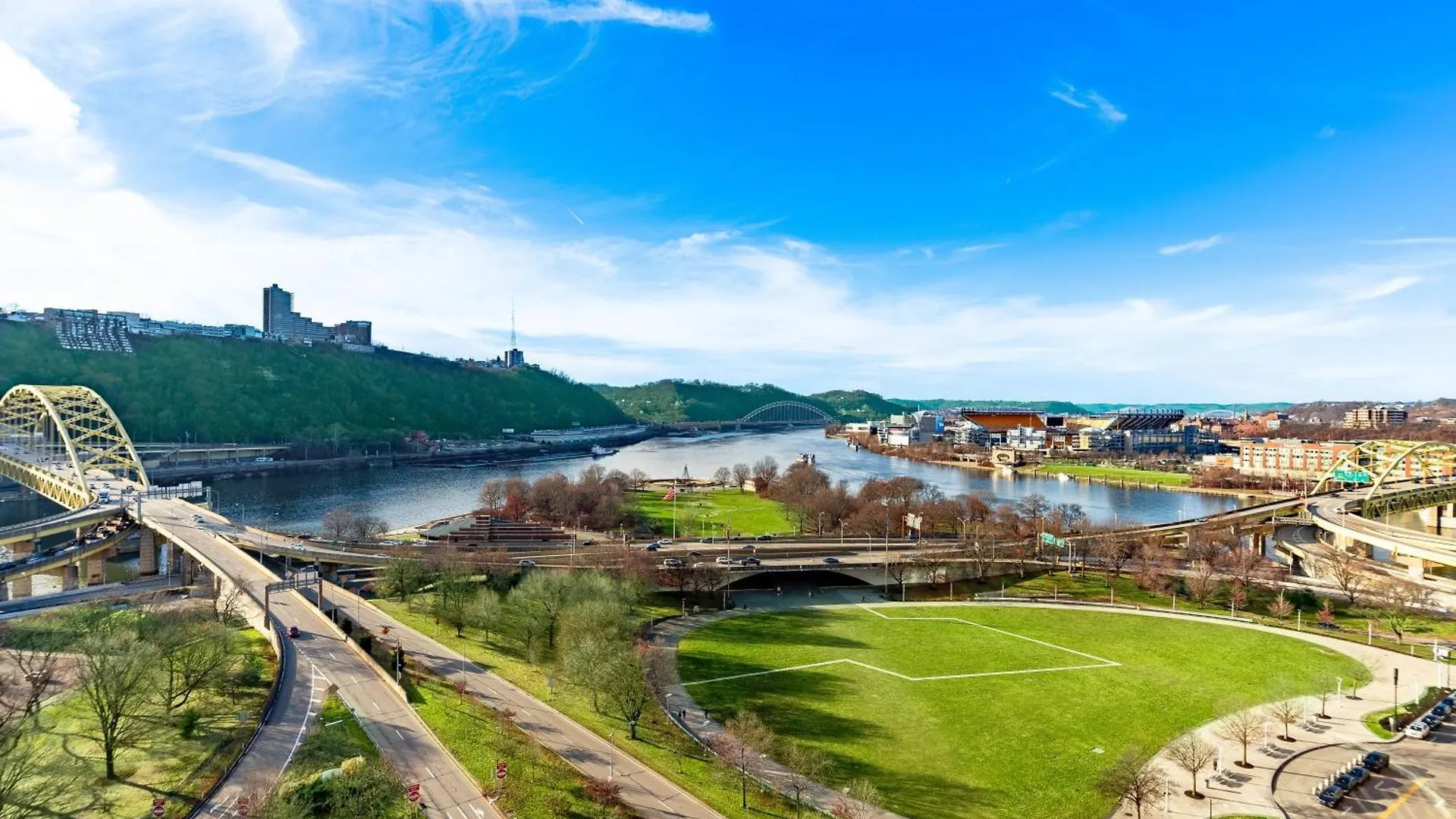 Apartament Breathtaking Views 1Bd Luxury Downtown Pittsburgh
